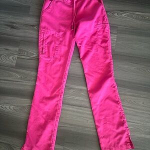 Women's Pink Cargo Pants